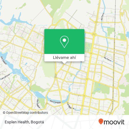 Mapa de Esplen Health