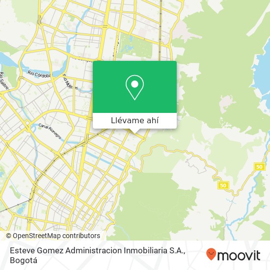 Mapa de Esteve Gomez Administracion Inmobiliaria S.A.