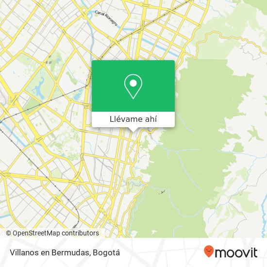 Mapa de Villanos en Bermudas