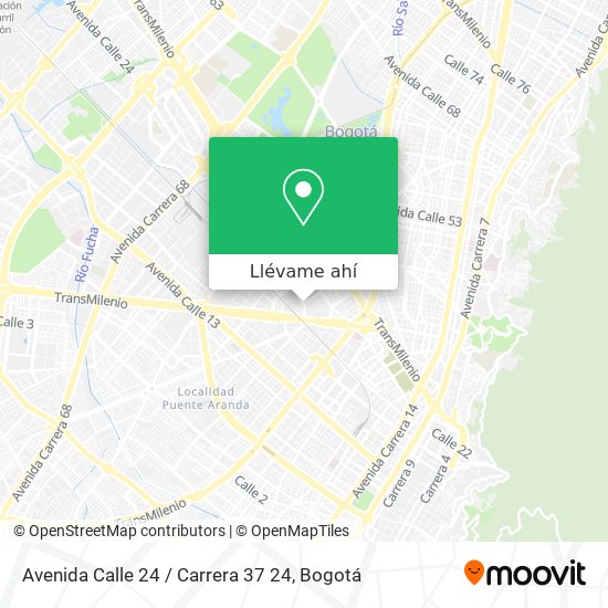 Mapa de Avenida Calle 24 / Carrera 37 24