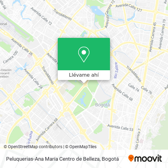Mapa de Peluquerias-Ana María Centro de Belleza