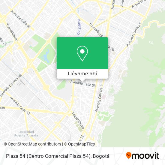 Mapa de Plaza 54 (Centro Comercial Plaza 54)