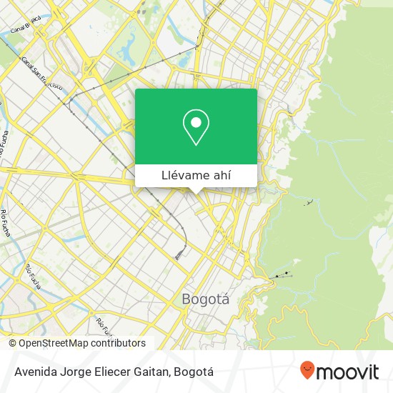 Mapa de Avenida Jorge Eliecer Gaitan