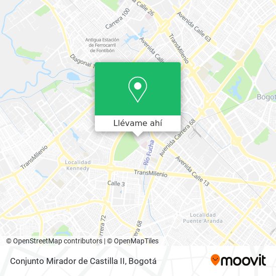 Mapa de Conjunto Mirador de Castilla II
