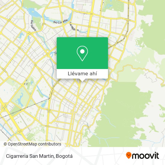 Mapa de Cigarreria San Martin
