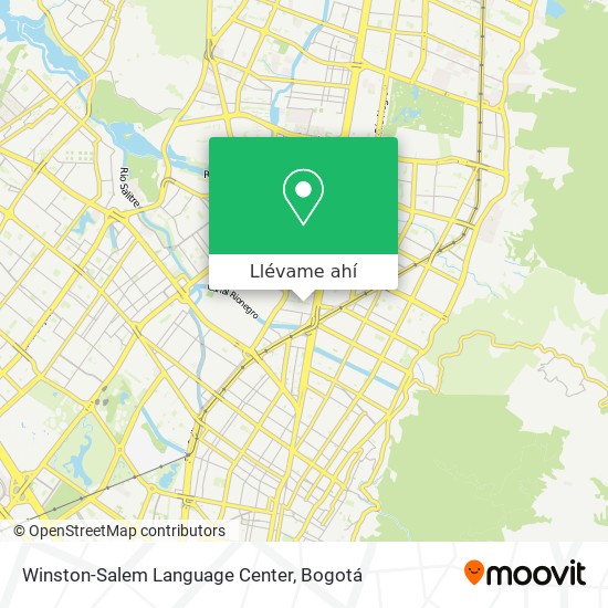 Mapa de Winston-Salem Language Center