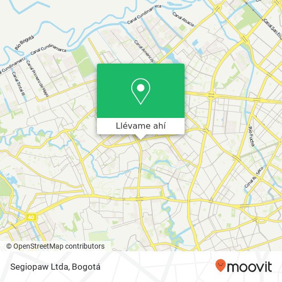 Mapa de Segiopaw Ltda