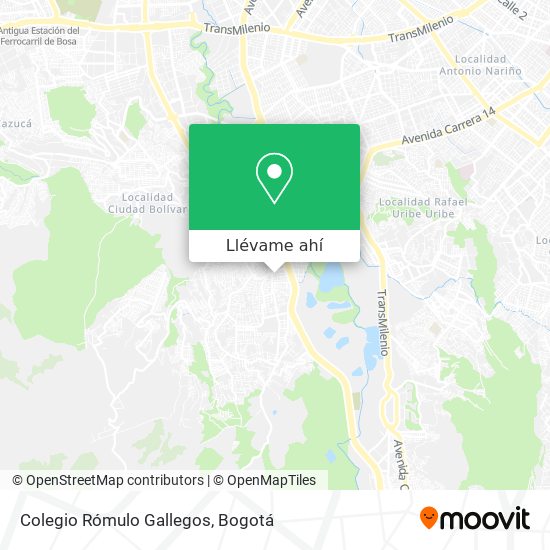 Mapa de Colegio Rómulo Gallegos