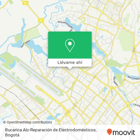Mapa de Bucarica Alc-Reparación de Electrodomésticos