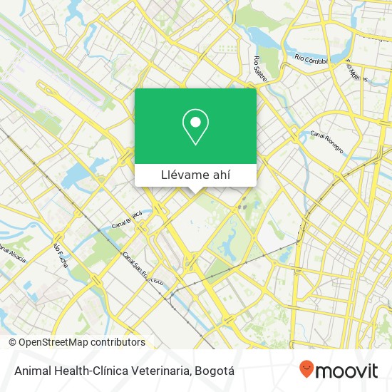 Mapa de Animal Health-Clínica Veterinaria