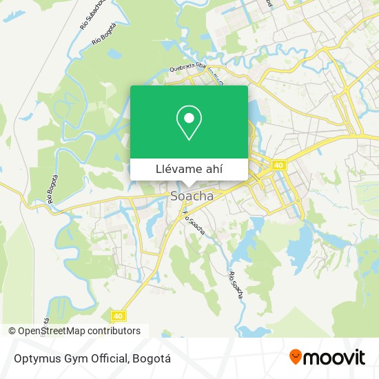 Mapa de Optymus Gym Official