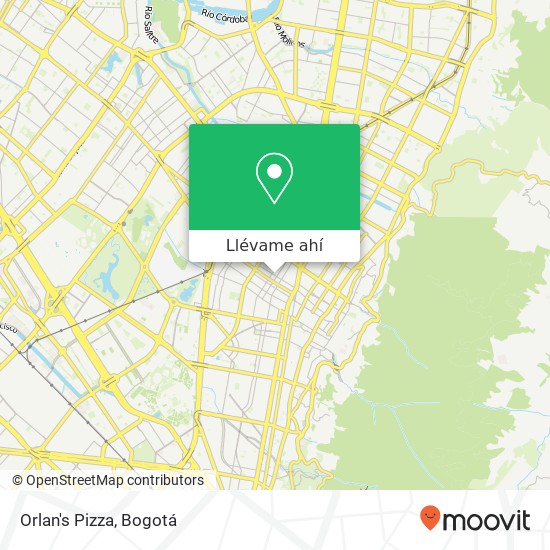 Mapa de Orlan's Pizza