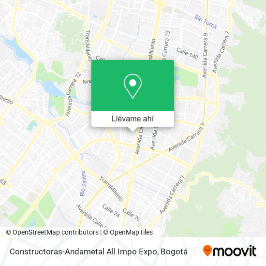 Mapa de Constructoras-Andametal All Impo Expo