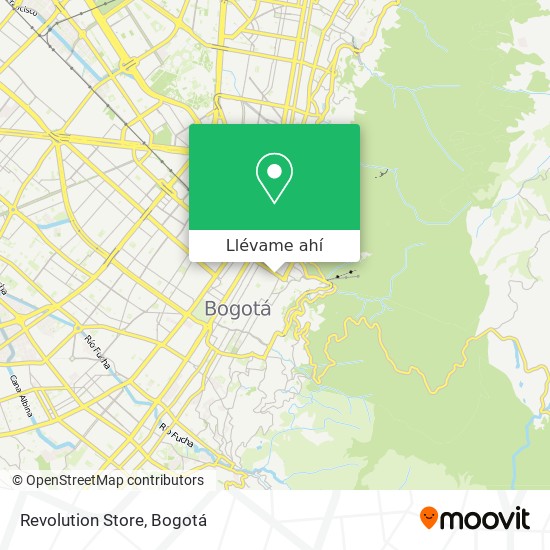 Mapa de Revolution Store