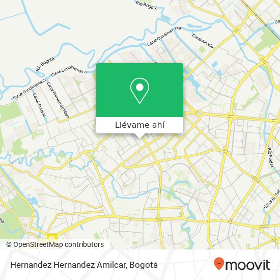 Mapa de Hernandez Hernandez Amilcar