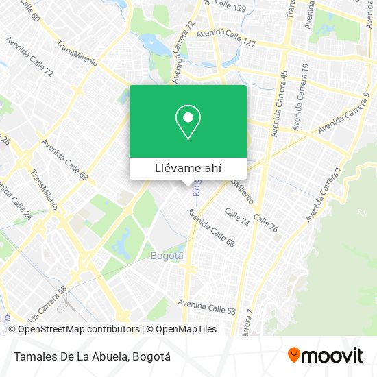 Mapa de Tamales De La Abuela
