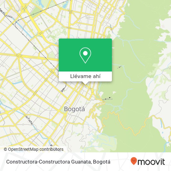 Mapa de Constructora-Constructora Guanata