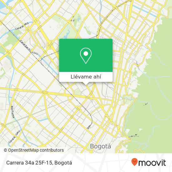 Mapa de Carrera 34a 25F-15