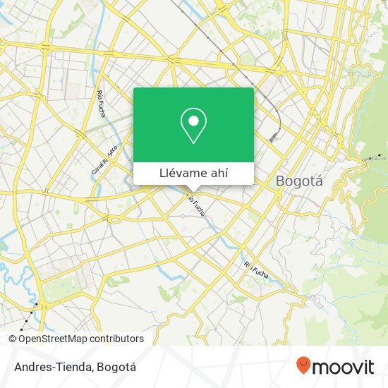 Mapa de Andres-Tienda