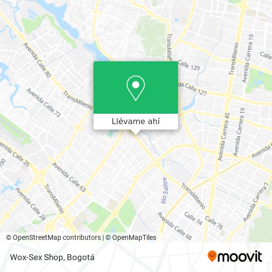 Mapa de Wox-Sex Shop