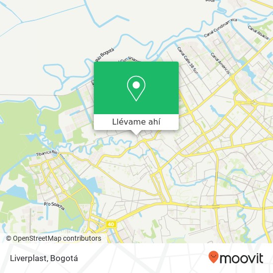 Mapa de Liverplast