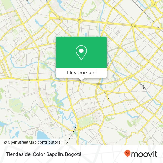 Mapa de Tiendas del Color Sapolin