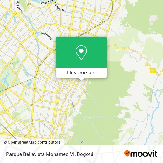 Mapa de Parque Bellavista Mohamed VI