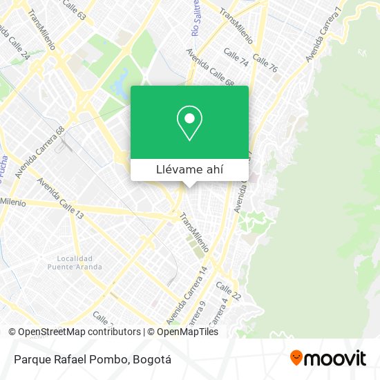 Mapa de Parque Rafael Pombo