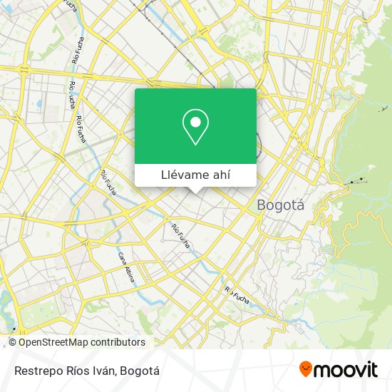 Mapa de Restrepo Ríos Iván