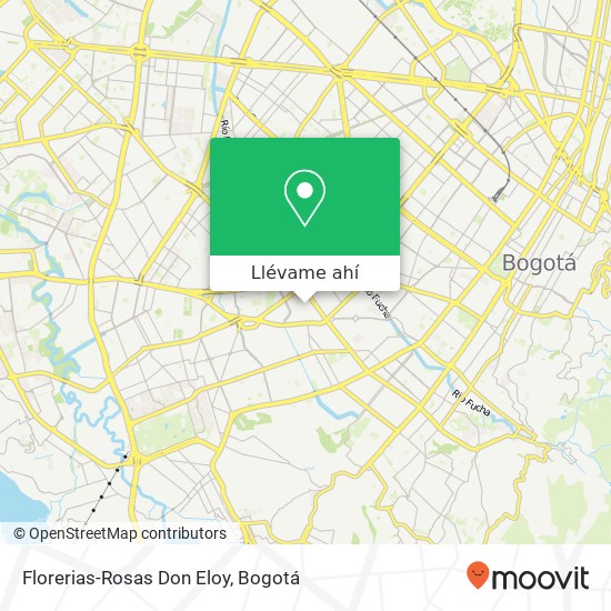 Mapa de Florerias-Rosas Don Eloy