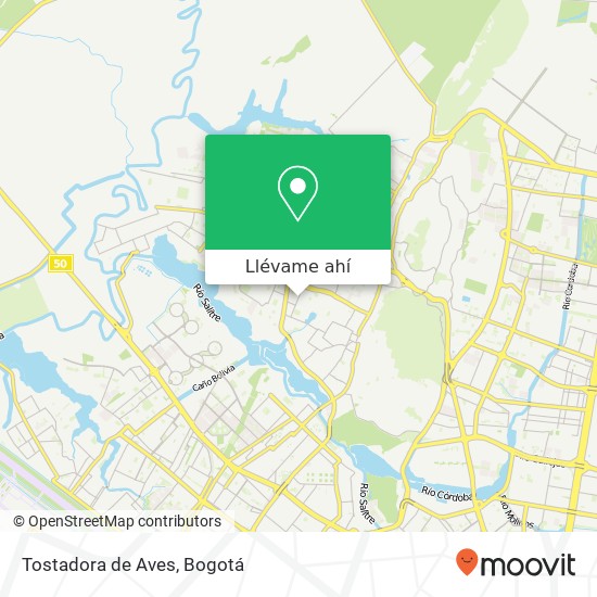 Mapa de Tostadora de Aves