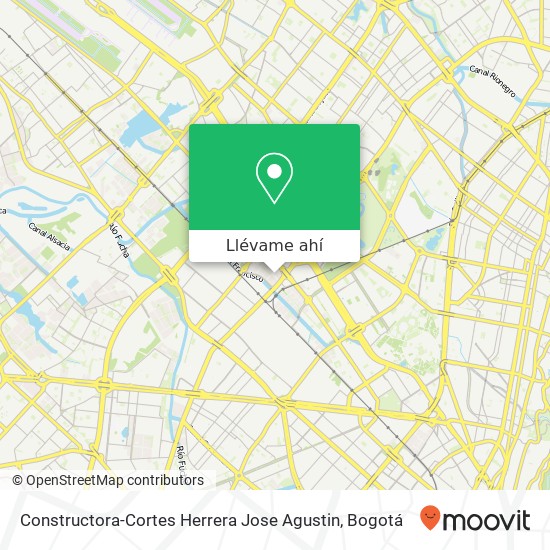 Mapa de Constructora-Cortes Herrera Jose Agustin