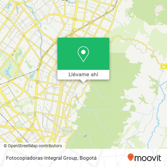 Mapa de Fotocopiadoras-Integral Group