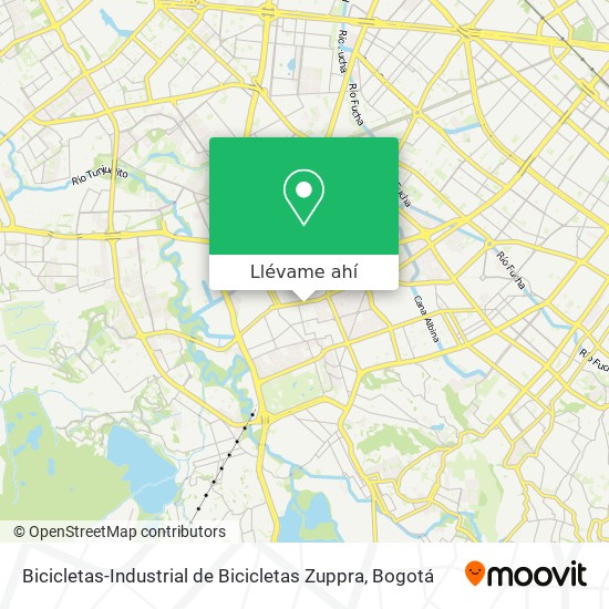 Mapa de Bicicletas-Industrial de Bicicletas Zuppra