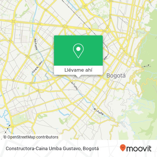 Mapa de Constructora-Caina Umba Gustavo