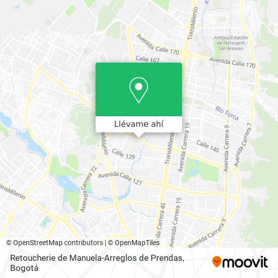 Mapa de Retoucherie de Manuela-Arreglos de Prendas