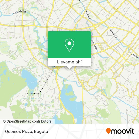 Mapa de Qubinos Pizza