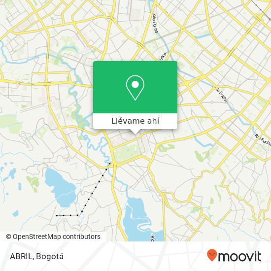 Mapa de ABRIL, Calle 48C S Tunjuelito, Bogotá, D.C., 110621