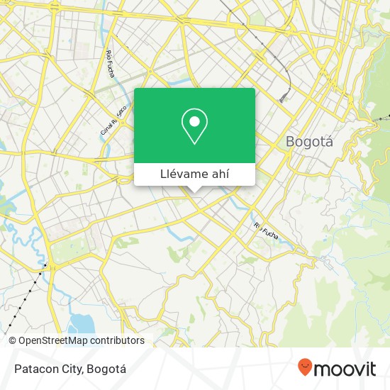 Mapa de Patacon City, Calle 19A Sur 23 Antonio Nariño, Bogotá, d.C., 111511