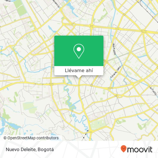 Mapa de Nuevo Deleite, 31 Calle 44A Sur Transversal 72A Kennedy, Bogotá, 110841