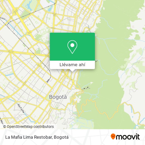 Mapa de La Mafia Lima Restobar