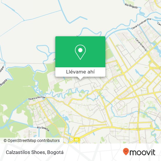 Mapa de Calzastilos Shoes, Carrera 88C 69 S Bosa, Bogotá, D.C., 110721