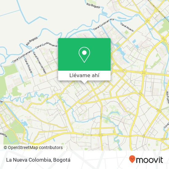 Mapa de La Nueva Colombia, Calle 46 Sur 81G Kennedy, Bogotá, D.C., 110861