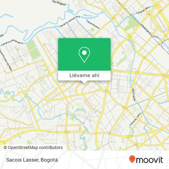 Mapa de Sacois Lasser, 57 Calle 37 Sur 78C Kennedy, Bogotá, 110851