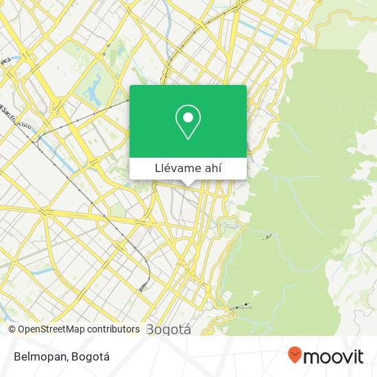 Mapa de Belmopan, 40 Avenida Calle 45 17 Teusaquillo, Bogotá, 111311