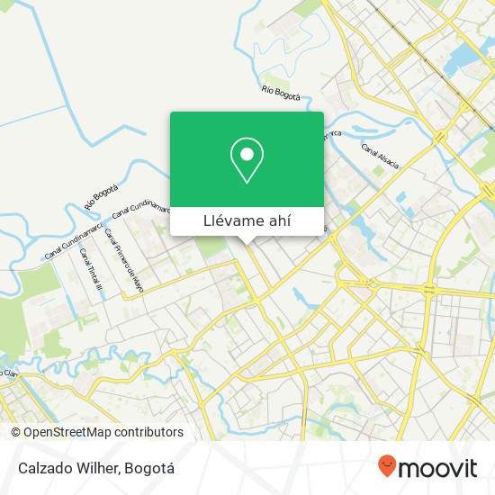 Mapa de Calzado Wilher, Calle 42A Sur 89F Kennedy, Bogotá, D.C., 110881