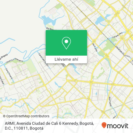 Mapa de ARMI, Avenida Ciudad de Cali 6 Kennedy, Bogotá, D.C., 110811