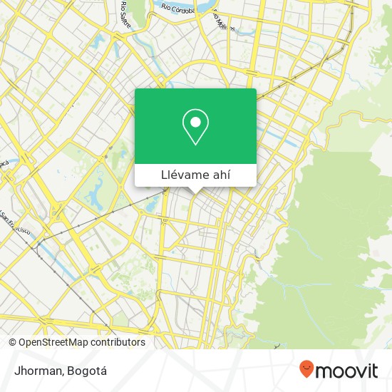 Mapa de Jhorman, Avenida Carrera 24 66 Barrios Unidos, Bogotá, D.C., 111221
