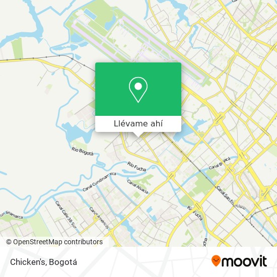 Mapa de Chicken's