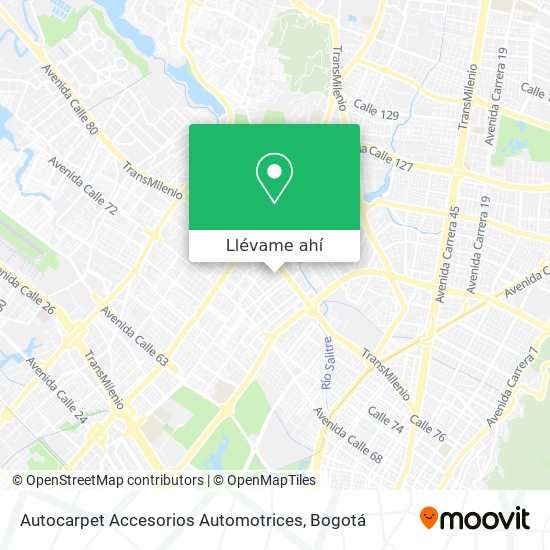 Mapa de Autocarpet Accesorios Automotrices